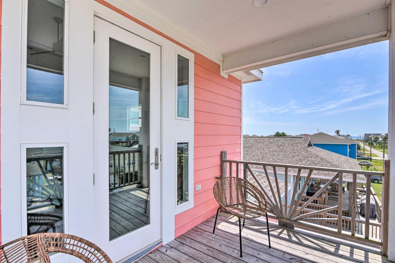 Bolivar Peninsula Chic Crystal Beach Escape With Deck - Walk To Beach! מראה חיצוני תמונה